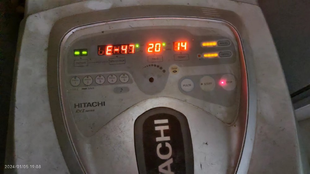 Hitachi離心機(jī)加速時噪音大問題···